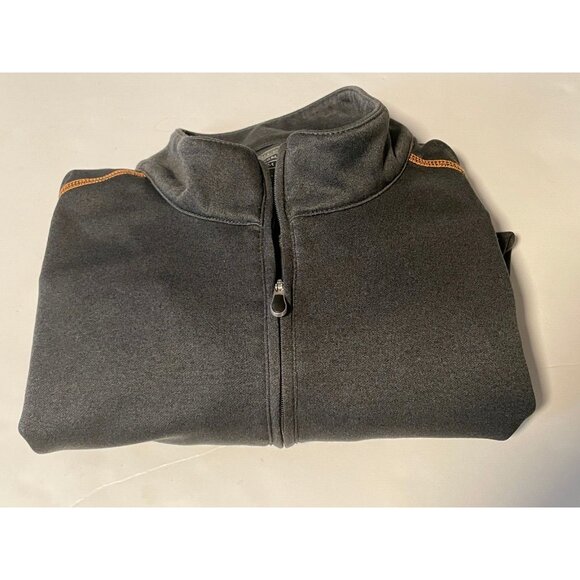 Pebble Beach Golf 1/4 zip sweater mens medium gray - Picture 8 of 9